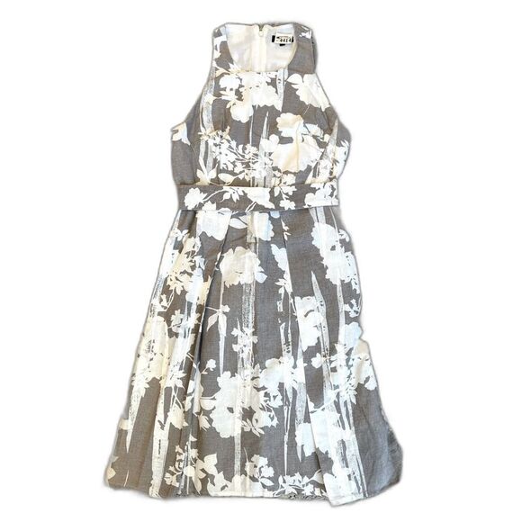 Adolfo Dominguez Linen Cotton Sleeveless Mid-length Dress size 36 (2) - Picture 2 of 8